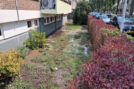 Wateroverlast bij flat in Zaandijk