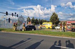 Auto door brand verwoest op N246