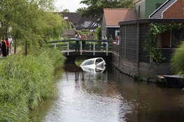 Auto te water gerold na vergeten handrem