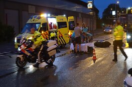 Scooterrijder gewond na ongeval in Zaandam