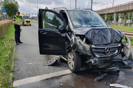 Kopstaartbotsing op Provincialeweg