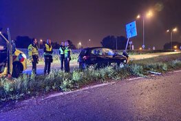 Bestuurder gewond bij eenzijdig ongeval N246