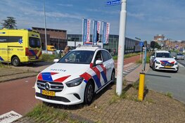 Fietser zwaargewond bij ongeval op fietspad