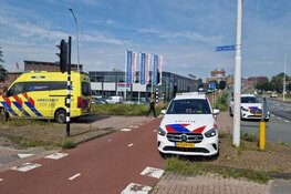 Fietser zwaargewond bij ongeval op fietspad