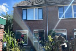 Woningbrand in Oostknollendam