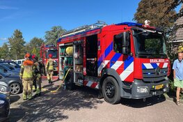 Woningbrand in Oostknollendam