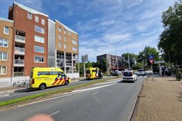 Fietser aangereden op rotonde in Zaandam