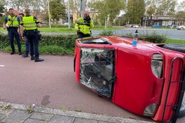 Canta hard aangereden, automobilist vlucht, maar verliest kenteken