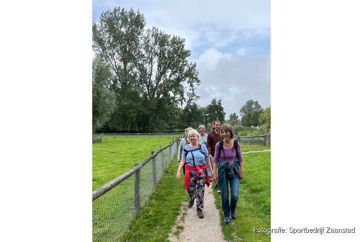 Nieuwe wekelijkse wandelgroep in het Darwinpark