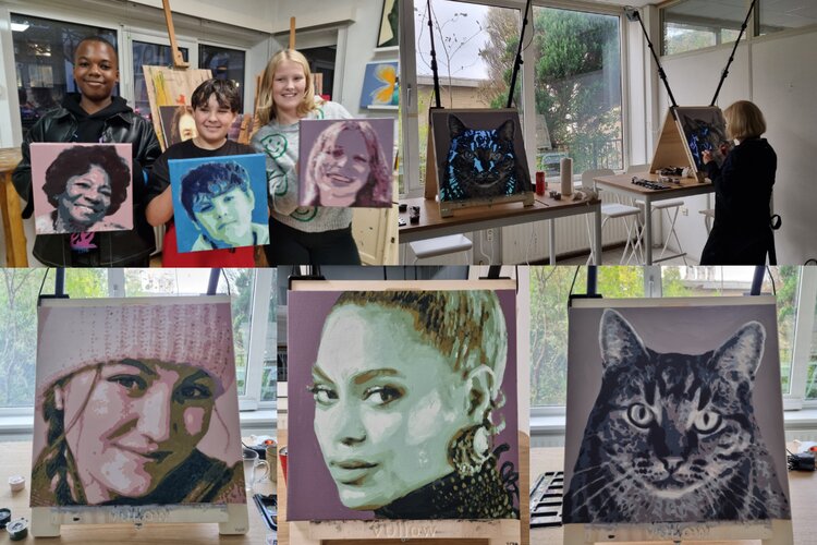 Levensecht Portret Schilderen bij Atelier In de Hoge Hoed