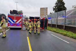 Ongeval met vrachtwagen in Zaandijk