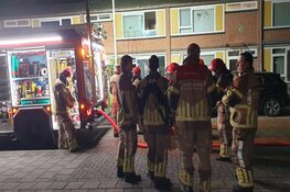 Veel schade in woning na brand in koelkast