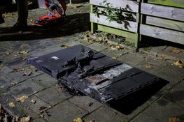 Brand in woning door televisie