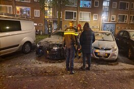 Brand in peperdure Audi vermoedelijk aangestoken