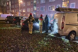 Brand in peperdure Audi vermoedelijk aangestoken