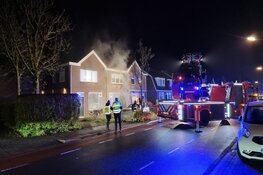 Brand in woning Assendelft