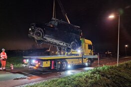 Bestuurder aangehouden na eenzijdig ongeval in Wijdewormer