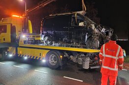 Bestuurder aangehouden na eenzijdig ongeval in Wijdewormer