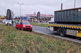 Kettingbotsing in Krommenie zorgt voor verkeershinder
