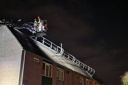 Valbeveiliging zonnepanelen van dak gewaaid