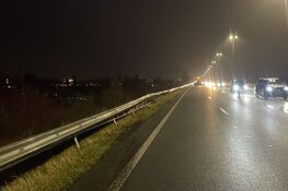Eenzijdig ongeluk op A8 bij Westzaan