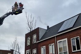 Brand in wasmachine in woning in Assendelft