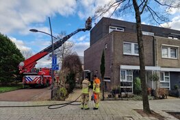 Schoorsteenbrand in Assendelft