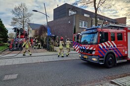 Schoorsteenbrand in Assendelft