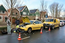 Reddingsoperatie: kat vast onder motorkap van auto