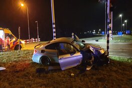 Eenzijdig ongeluk in Westzaan
