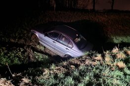 Automobilist aangehouden na eenzijdig ongeval