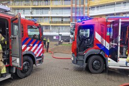 Brand in appartement aan Pharus in Zaandam