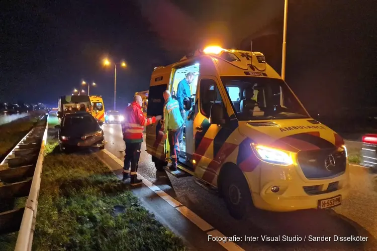 Gewonden en aanhouding bij ongeval op N246