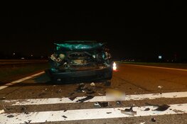 Nachtelijke kopstaartaanrijding in Westzaan