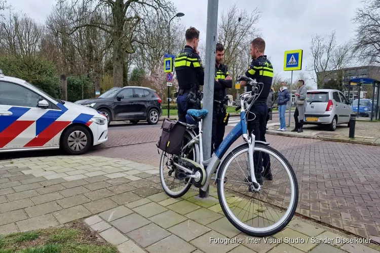 Fietsster aangereden in Krommenie