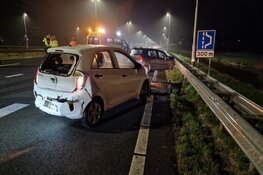 Gewonde bij ongeval op A7