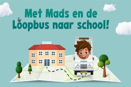 Voortaan gaan kinderen in Zaandam met de Loopbus naar school