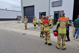 Gaslek bij bedrijfsunit in Westknollendam