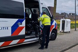 Controle op tweewielers in tunnel Krommenie-Assendelft