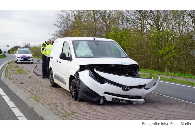 Eenzijdig ongeluk op N246 bij Starnmeer
