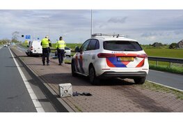 Eenzijdig ongeluk op N246 bij Starnmeer