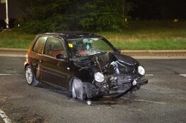 Automobilist aangehouden na ongeluk op rotonde in Assendelft