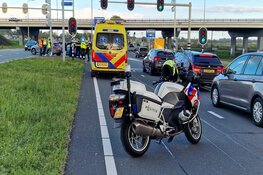 Kopstaartbotsing op N203 / N246 in Wormerveer