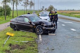 Auto van 227.000 euro crasht in Assendelft