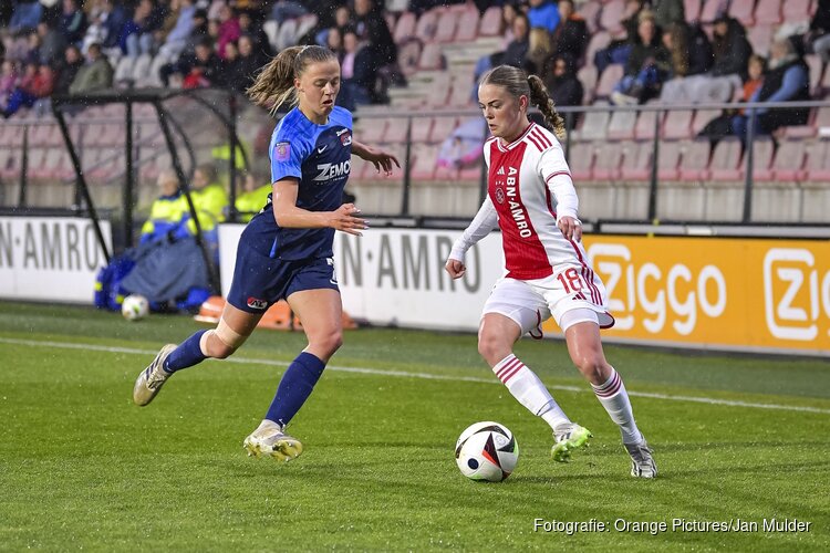 Ajax Vrouwen winnen probleemloos van AZ