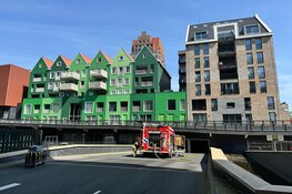 Brand in parkeergarage Hermitage in Zaandam