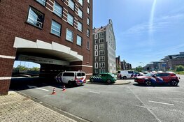 Brand in parkeergarage Hermitage in Zaandam