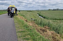 Motorrijder gewond bij eenzijdig ongeval Assendelft