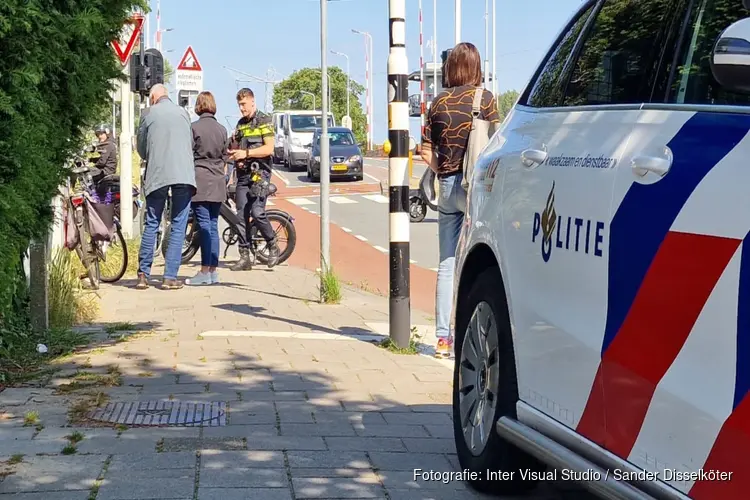 Aanrijding tussen fietser en fatbiker
