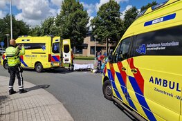 Fietser aangereden op rotonde Glazenmaker in Koog aan de Zaan